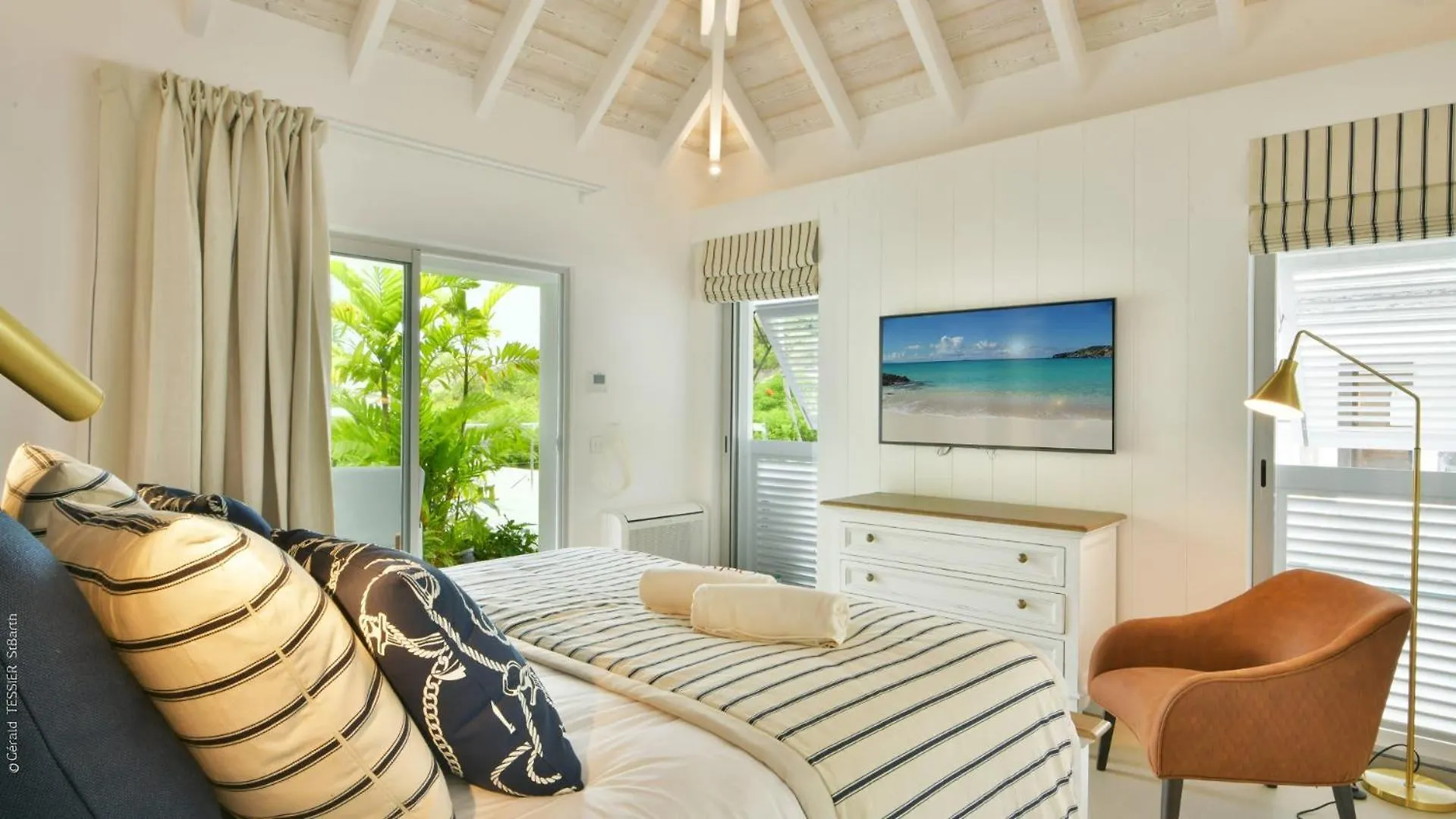 Modern Villa With Two Swimming Pools Petit Cul-de-Sac Saint Barthelemy
