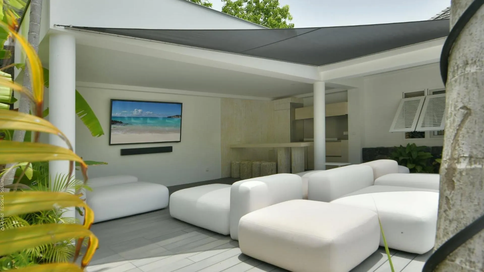 Modern Villa With Two Swimming Pools Petit Cul-de-Sac