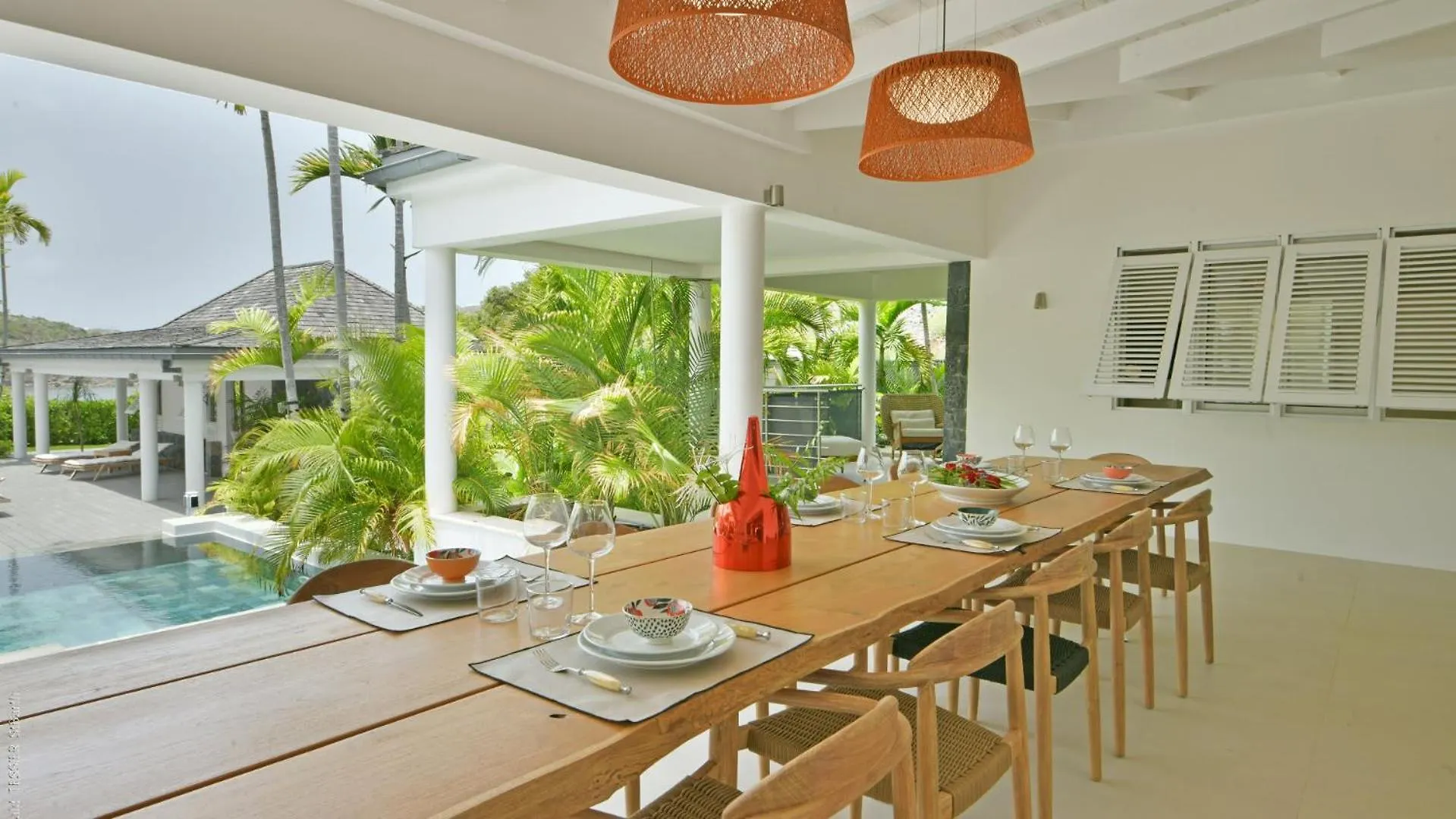 Modern Villa With Two Swimming Pools Petit Cul-de-Sac