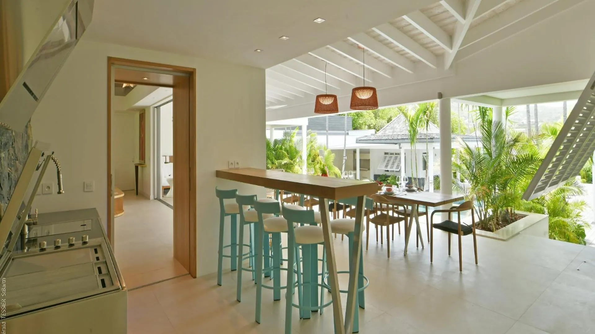 Modern Villa With Two Swimming Pools Petit Cul-de-Sac Saint Barthelemy