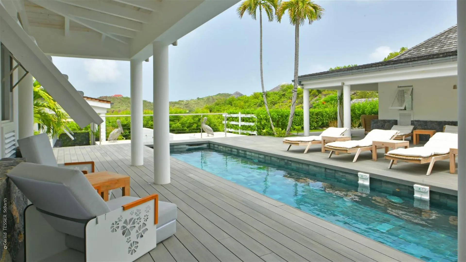 Modern Villa With Two Swimming Pools Petit Cul-de-Sac