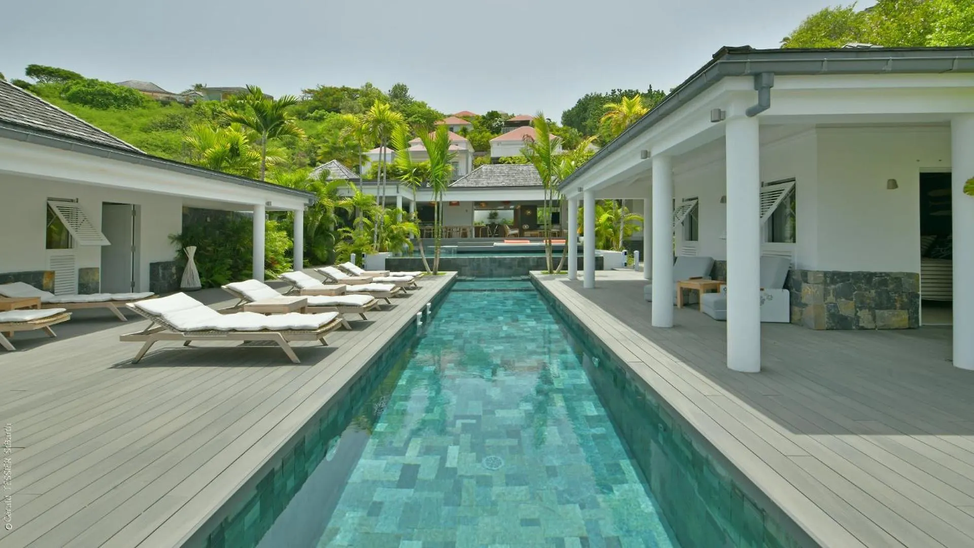 Modern Villa With Two Swimming Pools Petit Cul-de-Sac