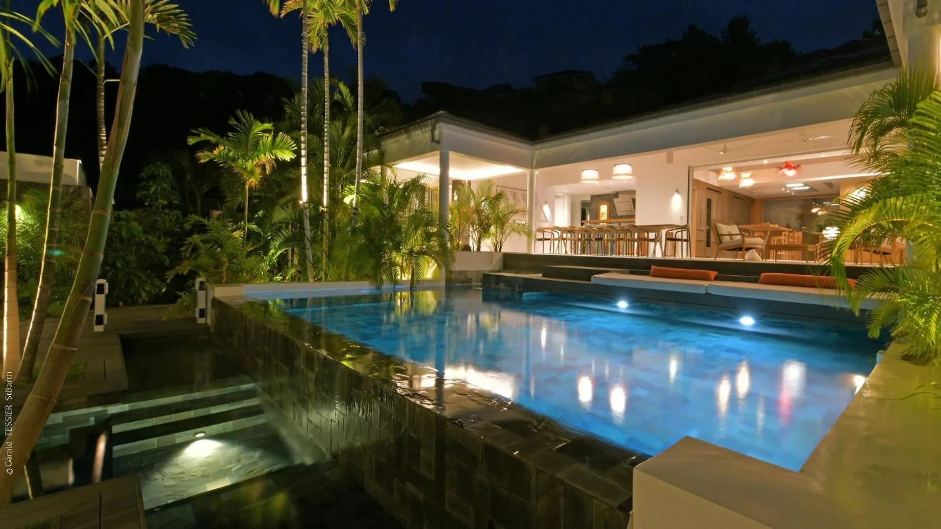 Modern Villa With Two Swimming Pools Petit Cul-de-Sac Saint Barthelemy