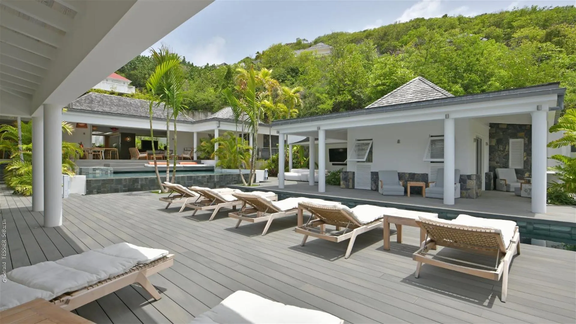 Modern Villa With Two Swimming Pools Petit Cul-de-Sac