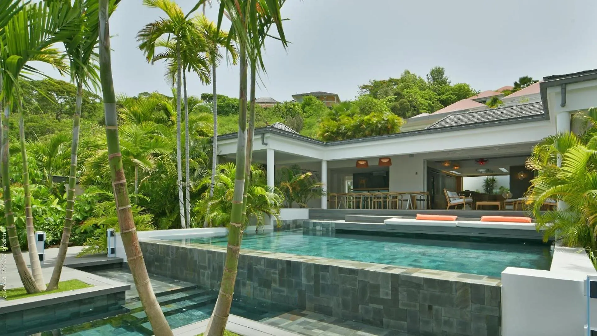 Modern Villa With Two Swimming Pools Petit Cul-de-Sac Saint Barthelemy