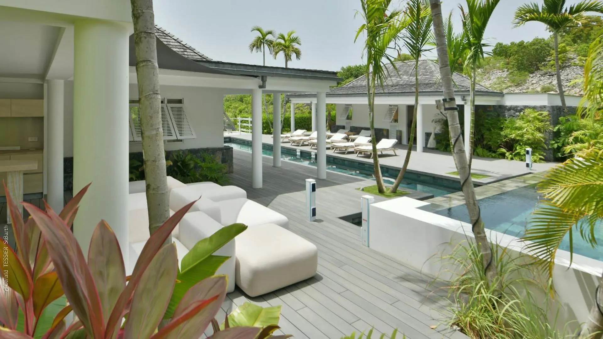 Modern Villa With Two Swimming Pools Petit Cul-de-Sac