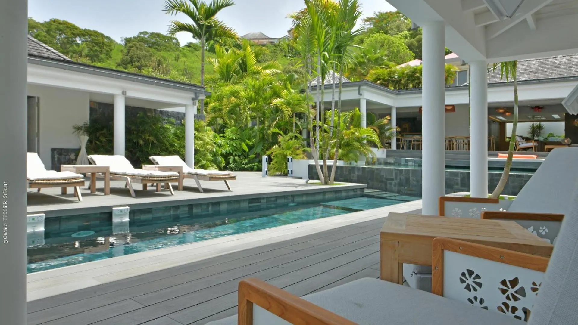 Modern Villa With Two Swimming Pools Petit Cul-de-Sac Saint Barthelemy