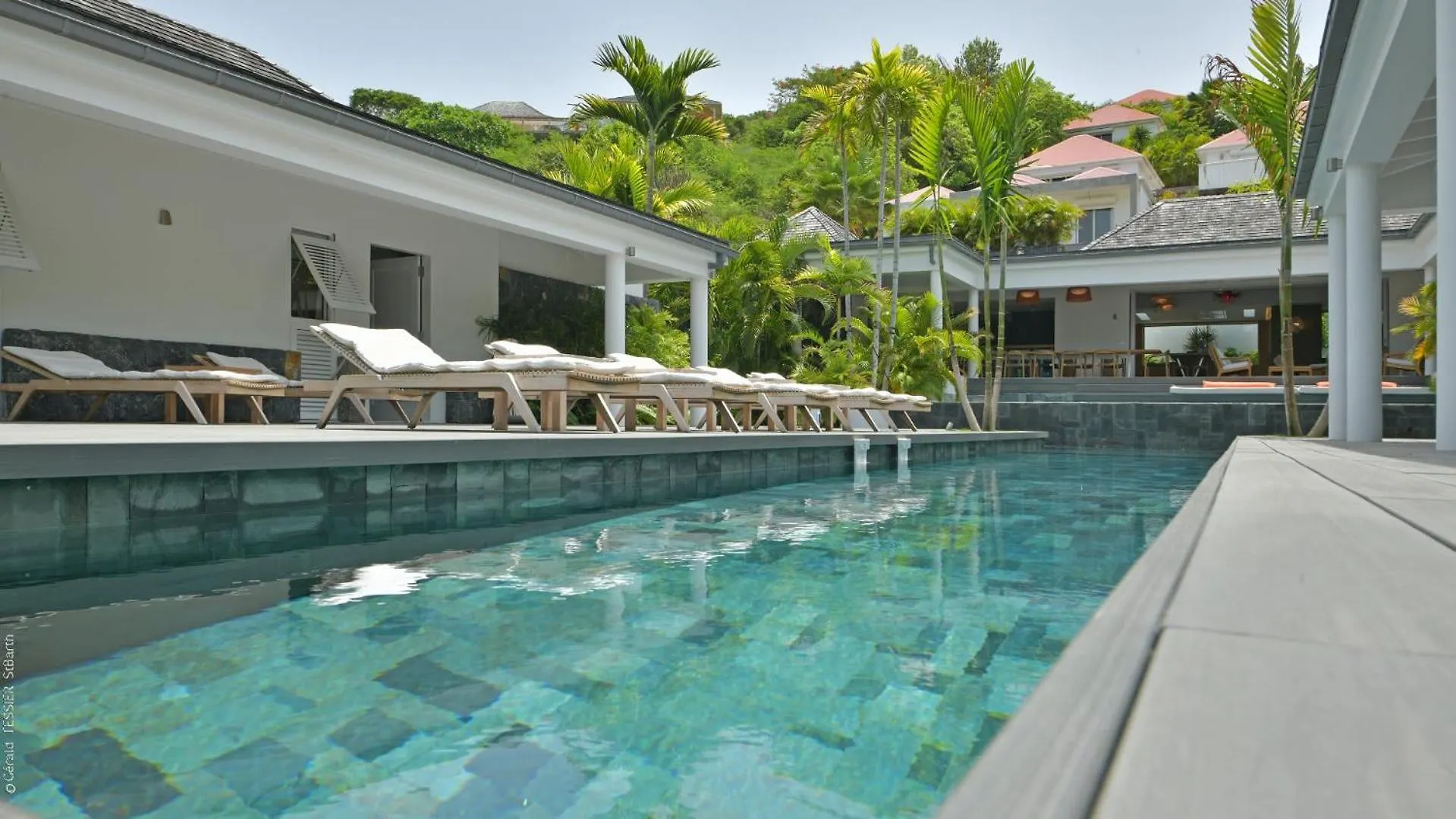 Modern Villa With Two Swimming Pools Petit Cul-de-Sac Saint Barthelemy